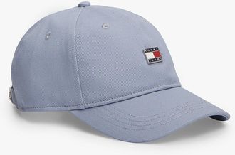 Tommy Hilfiger Womens Tommy Jeans Badge Brushed Baseball Cap - Blue