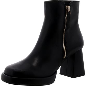 Steve Madden Adryana Black Leather ADRY01S1-BLK Womens