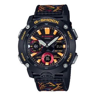 Casio G-Shock Analog-Digital Black GA-2000BT-1A
