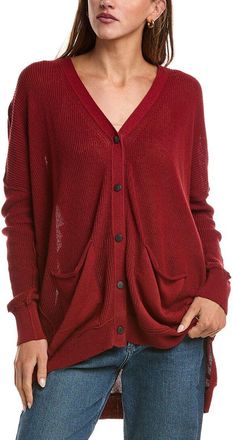 Free People We The Free Chickadee Linen-Blend Cardigan