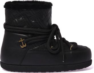 Baldinini Ankle Boot - Dames - Winterlaarzen - Zwart - 41 EU - Leer - Schoenen