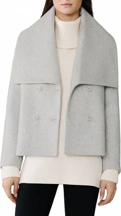 Soia & Kyo Tala Straight-Fit Wool-Blend Blazer In White