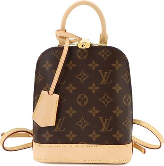 Louis Vuitton Brown Monogram Monogram Canvas Backpack (Pre-Owned)