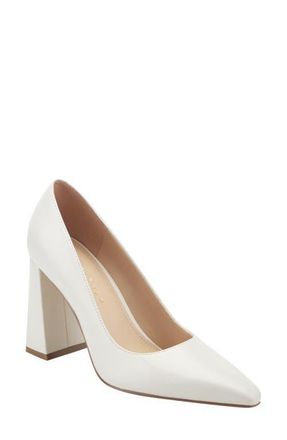 Marc Fisher Minny Pointed Toe Pump in Ivory at Nordstrom, Size 5.5