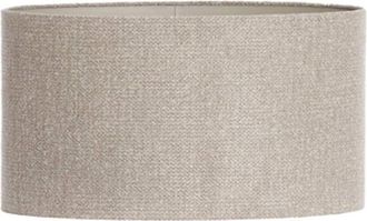 Light & Living Pantalla De L&aacute;mpara - Brandy - Marr&oacute;n - Textil - - Light&living