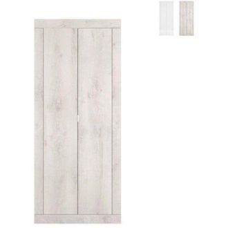 Calicosy Armadio 2 ante guardaroba appendiabiti ingresso moderno Penny Basic