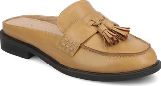 Journee Collection Womens Azura Tassel Mule Loafer