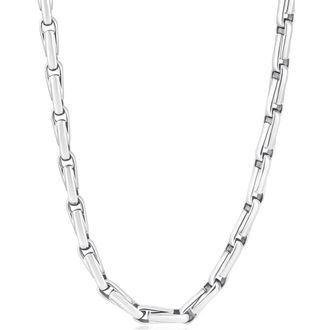 Pompeii3 Mens 14k Gold (75gram) or Platinum (141gram) 5.5mm Link Chain Necklace 22
