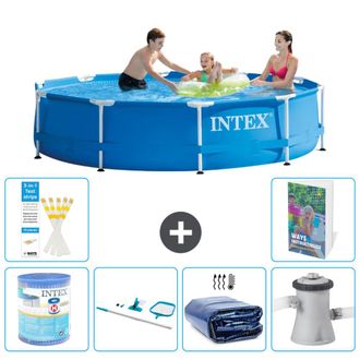 Intex Piscina Con Estructura Redonda - 305x76 Cm - 7-piezas S20