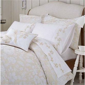 Sanderson Pyramus Duvet Cover Set Double Linen