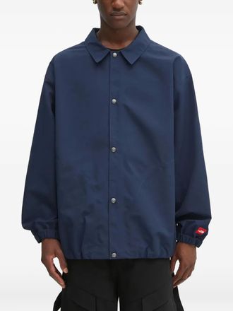 The North Face button-fastening drawstring jacket - Blue