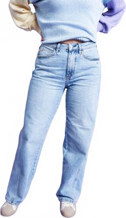 Judy Blue Wilhemina Side Seam Baggy Jeans In Blue