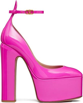 Valentino Garavani Pumps platform Tan-Go 155mm - Rosa