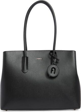 Furla Tessa Tote Bag in Nero at Nordstrom Rack