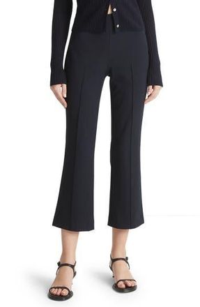 Vince Pintuck Crop Flare Cotton Blend Pants in Coastal at Nordstrom Rack, Size 0