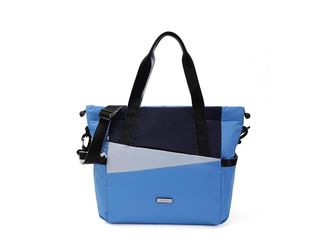 Hedgren Galactic Shoulder Bag/Tote Cross Body Handbags Blue Aboard, Polyester