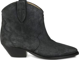 Isabel Marant Stivali in pelle scamosciata - Nero