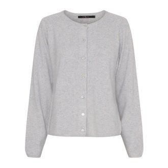 BTF-CPH Btfcph - 50067 Kasjmier & Merinowol Vest - Dames - Truien - Blauw - Maat: S Wol