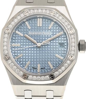 Audemars Piguet Royal Oak Automatic Blue Dial Ladies Watch 15551ST.ZZ1356ST.01