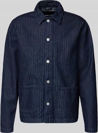 Armedangels Armedangels Oversized Jeanshemd aus Baumwoll-Lyocell-Mix in Dunkelblau, Gr&ouml;&szlig;e XXL