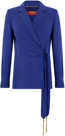 Max Mara Coats - Dames - Blouses - Blauw - XS - Overhemden