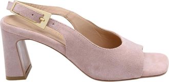 Babouche Lifestyle Babouche Sandaal - Dames - Sandalen met hakken - Roze - 40 EU - Schoenen