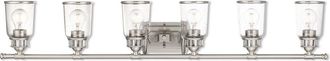 Livex Lighting Livex Lawrenceville 6 Lt Bn Bath Vanity