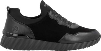 Remonte Zwarte Casual Gesloten Sneakers voor Dames - Dames - Sneakers - Zwart - 37 EU - Su&egrave;de - Schoenen