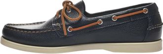 Sebago Portland Martellato - Heren - Bootschoenen - Blauw - 41 1/2 EU - Leer - Schoenen