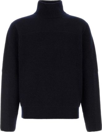 Ferragamo Coltrui - Heren - Coltruien - Blauw - M - Kasjmier - Truien & Vesten