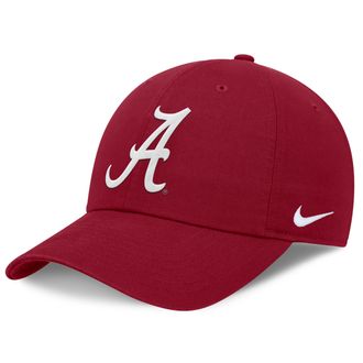Nike Alabama Classic Club Nike Mens College Adjustable Hat in Red | NC0169WABN-HAP
