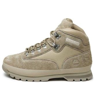 Timberland x Nonnative Euro Hiker Leather and Fabric Mid Hiker LT Beige Suede TB0A68A7X19
