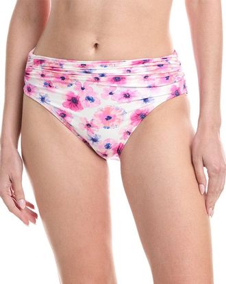 Carmen Marc Valvo Shirred Bottom