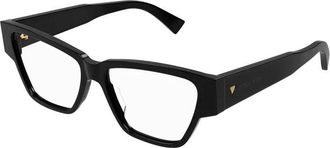 Bottega Veneta BV1288O001 Cat-Eye Full Rim Eyeglasses - Black