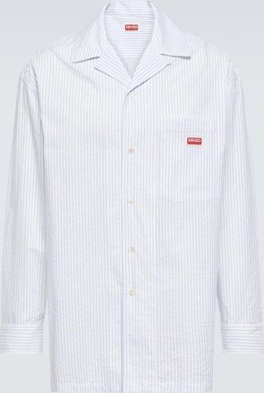 Kenzo Pinstriped cotton poplin shirt