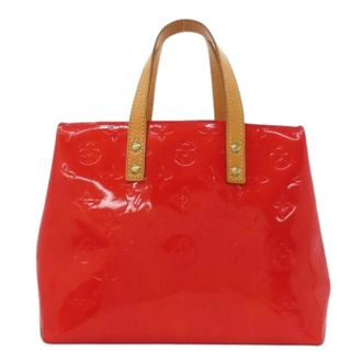 Louis Vuitton Pre-owned Handbags, female, Red, Size: ONE SIZE Pre-owned Vernis Handbag