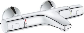 GROHE Mezclador Termost&aacute;tico Para Ba&ntilde;era/ducha Precision Trend, Protecci&oacute;n Contra Quemaduras, Conexi&oacute;n Roscada 1/2, Cromo, 34227002 - Grohe