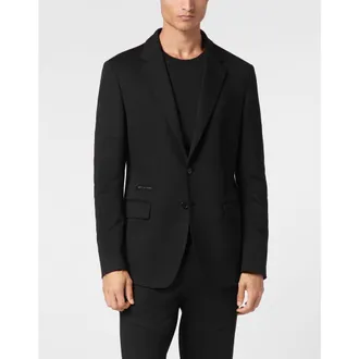 Philipp Plein Blazer Fleece Set Men in Black at Nordstrom, Size 54