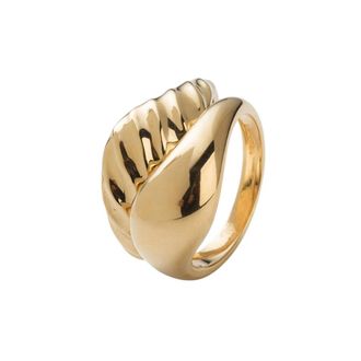 Pandora Divisible Dune Ring - female - Pandora - Rings - Yellow - 56 MM - Accessories
