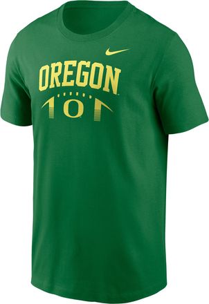 Nike Oregon Primetime Football Icon Nike Mens College T-Shirt in Green | N19930DUON-MDT
