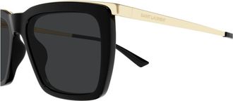 Saint Laurent Eyewear Sl 765001-black-gold-black