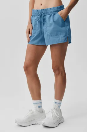 Alo | Alumni Short in California Blue, Size: Medium