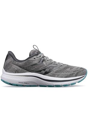 Saucony Womens Omni 21 Shoes In Alloy/rainfall