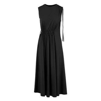 Bomboogie Dames, Jurken, Zwart, Maat: L Jersey