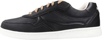 Geox Warrens - Heren - Schoenen - Zwart - Maat: 41 EU Synthetisch