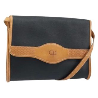 Dior Pre-owned Cross Body Bags, female, Black, Size: ONE SIZE Pre-owned Nylon Shoulder Bag