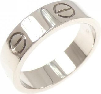 Cartier Love White Gold (18K) Band Ring (Pre-Owned)
