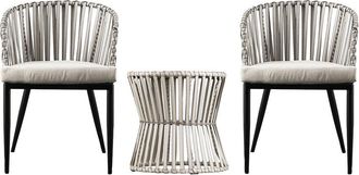 SEI Furniture Sei Furniture Melilani 3Pc Outdoor Livingset