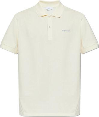 Alexander McQueen Logo Polo - Heren - Polos - Beige - XL - Katoen - Tops