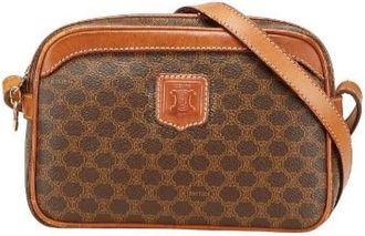 Celine Pre-owned Cross Body Bags, female, Brown, Size: ONE SIZE Pre-owned Leather celine-bags